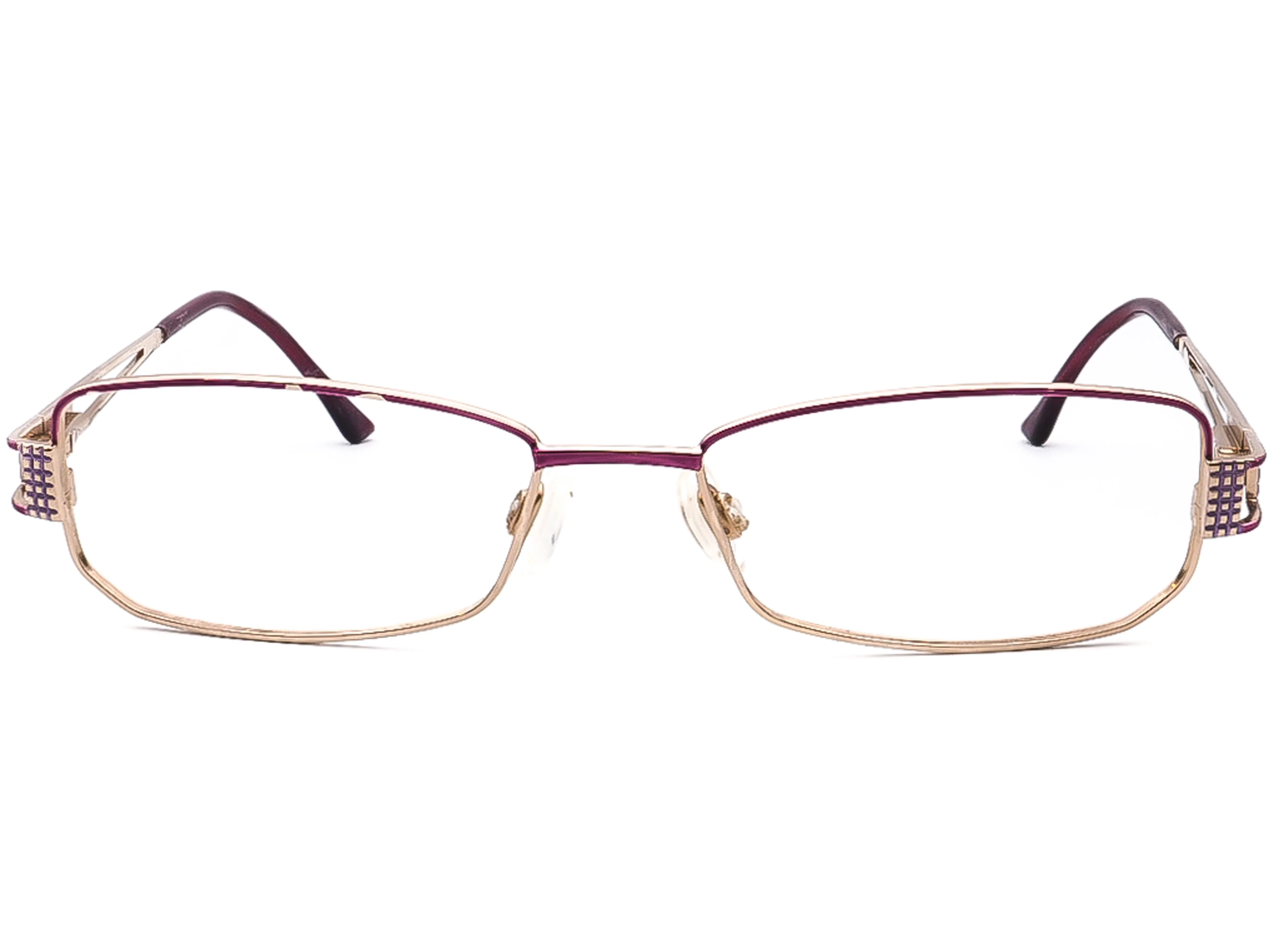 Cazal Purple/Gold Rectangular Metal Frame   52□18 130 - Image 2