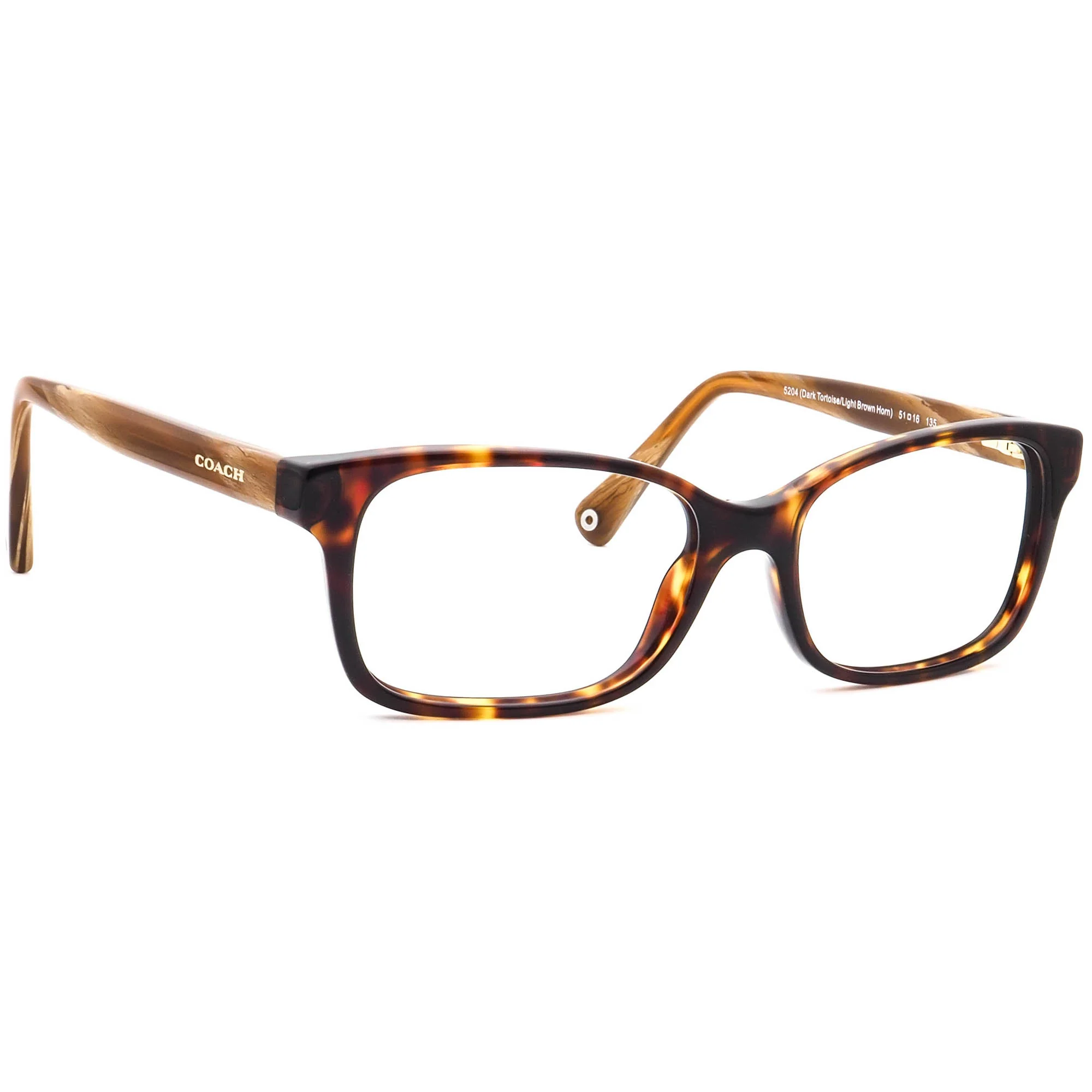 Coach HC 6047 (Libby) 5204 Dark Tortoise/Light Brown   51□16 135
