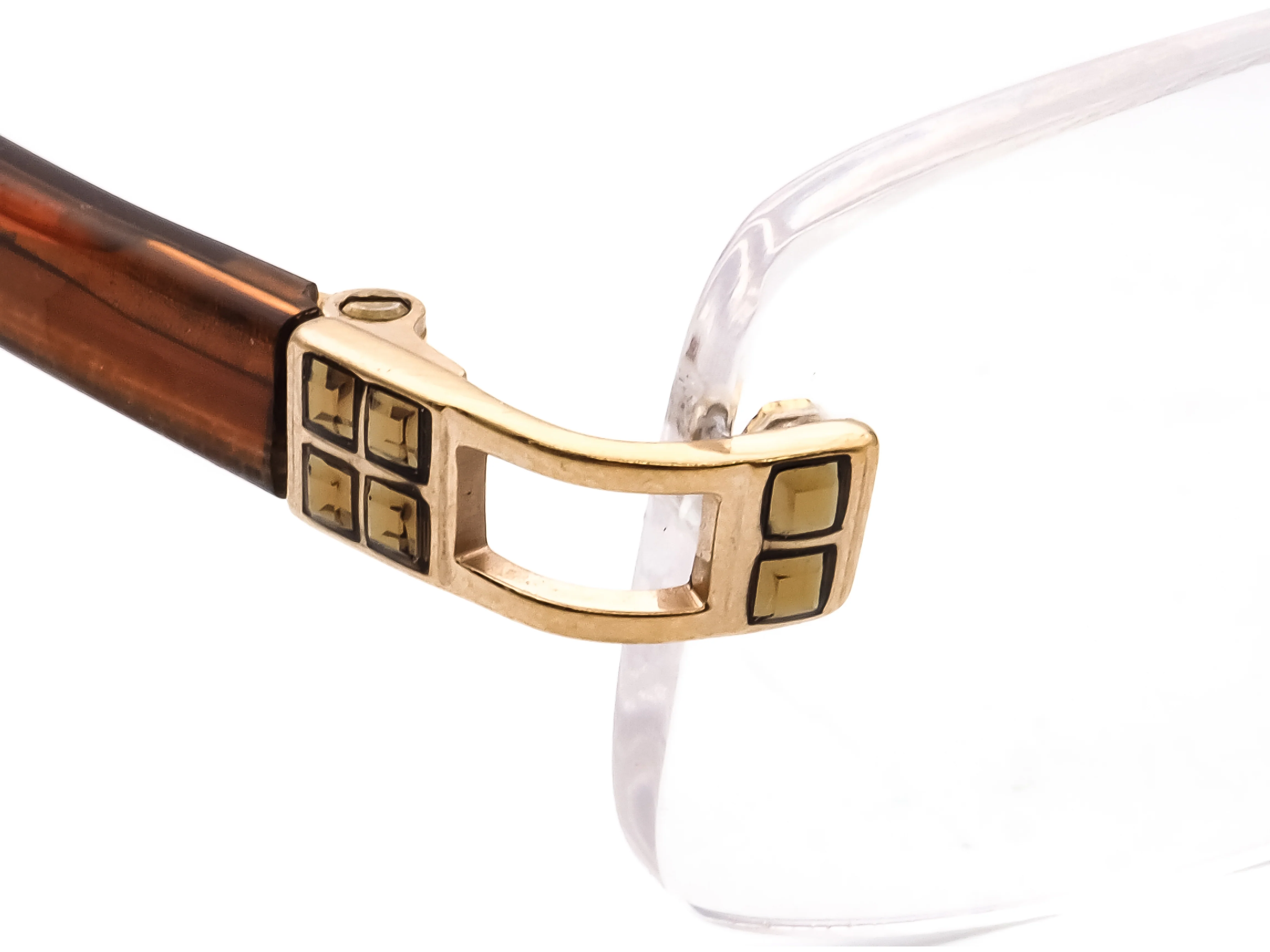 Daniel Swarovski S124 20 6054 23KT Gold Plated   50□20 125 - Image 4
