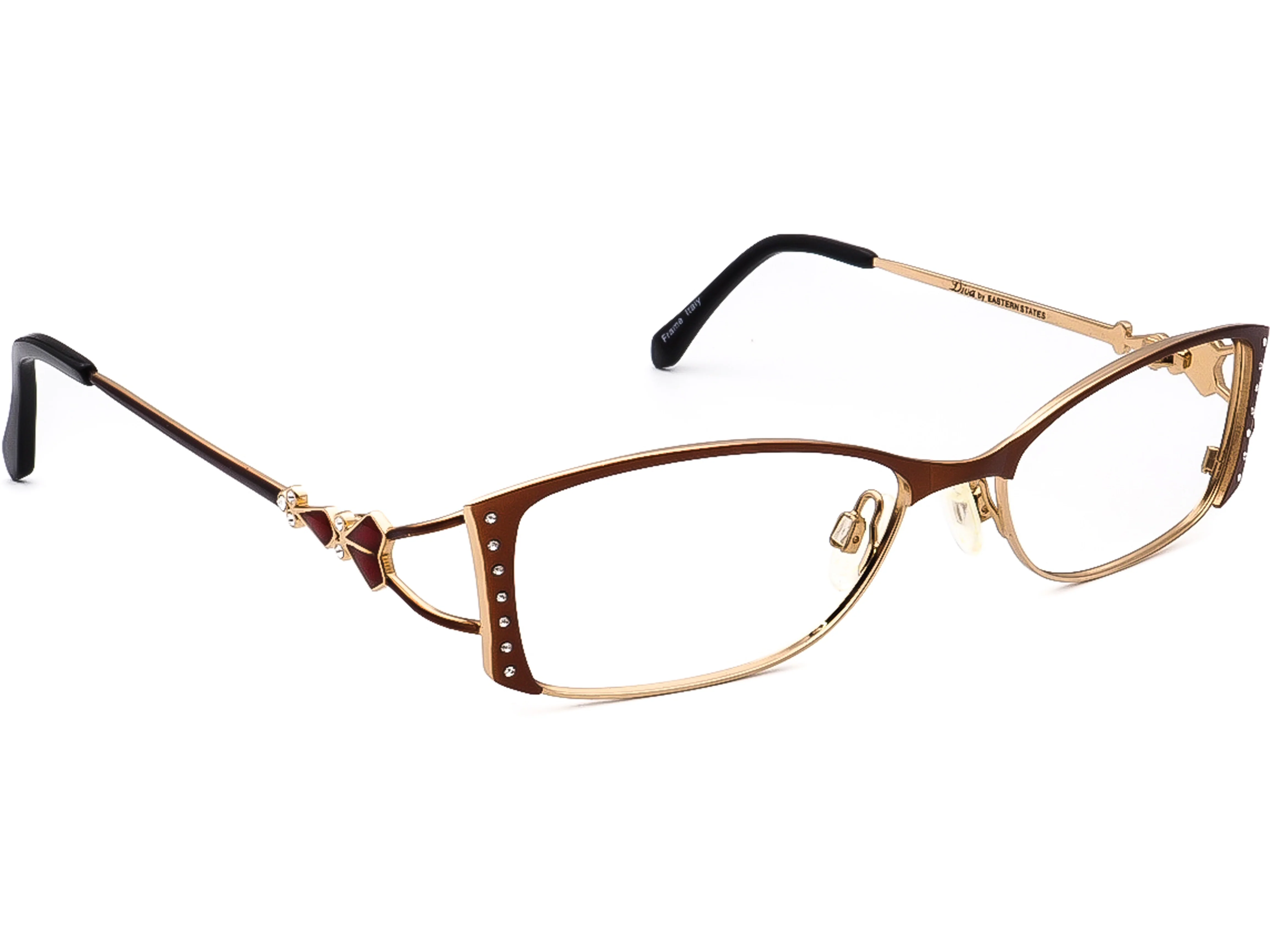 Diva Diva Eyeglasses by Eastern States 5308 C.290E 126   52□16 135