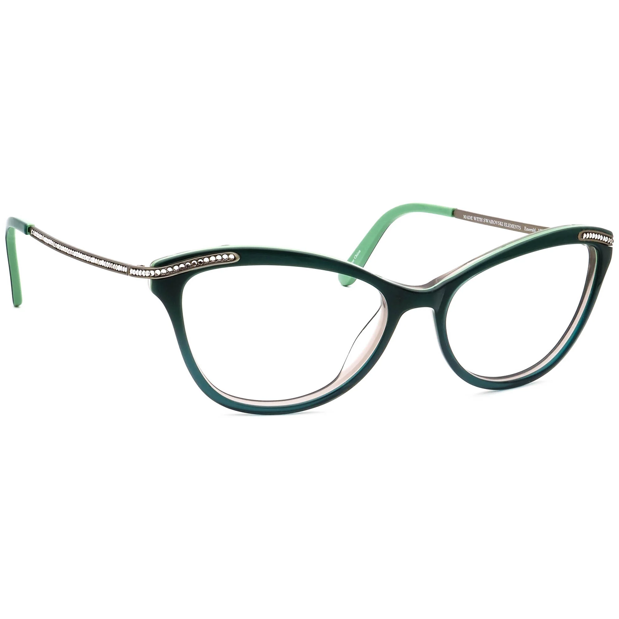 Jimmy Crystal Vienna Emerald 55□16 135