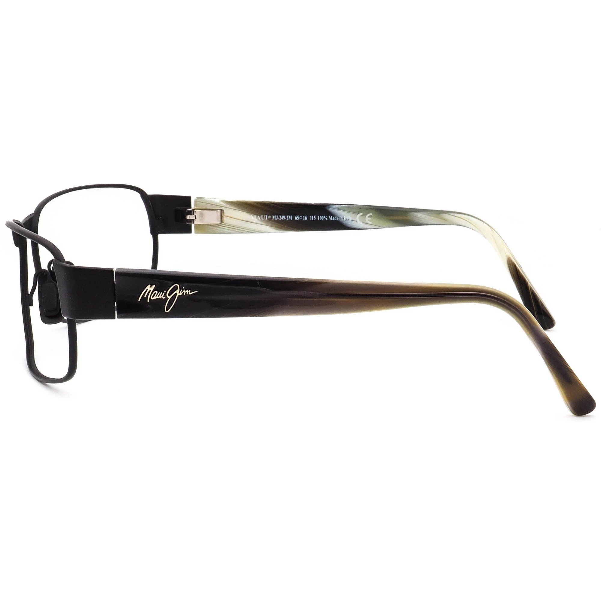 Maui Jim MJ-249-2M Black Coral  65□16 115 - Image 5