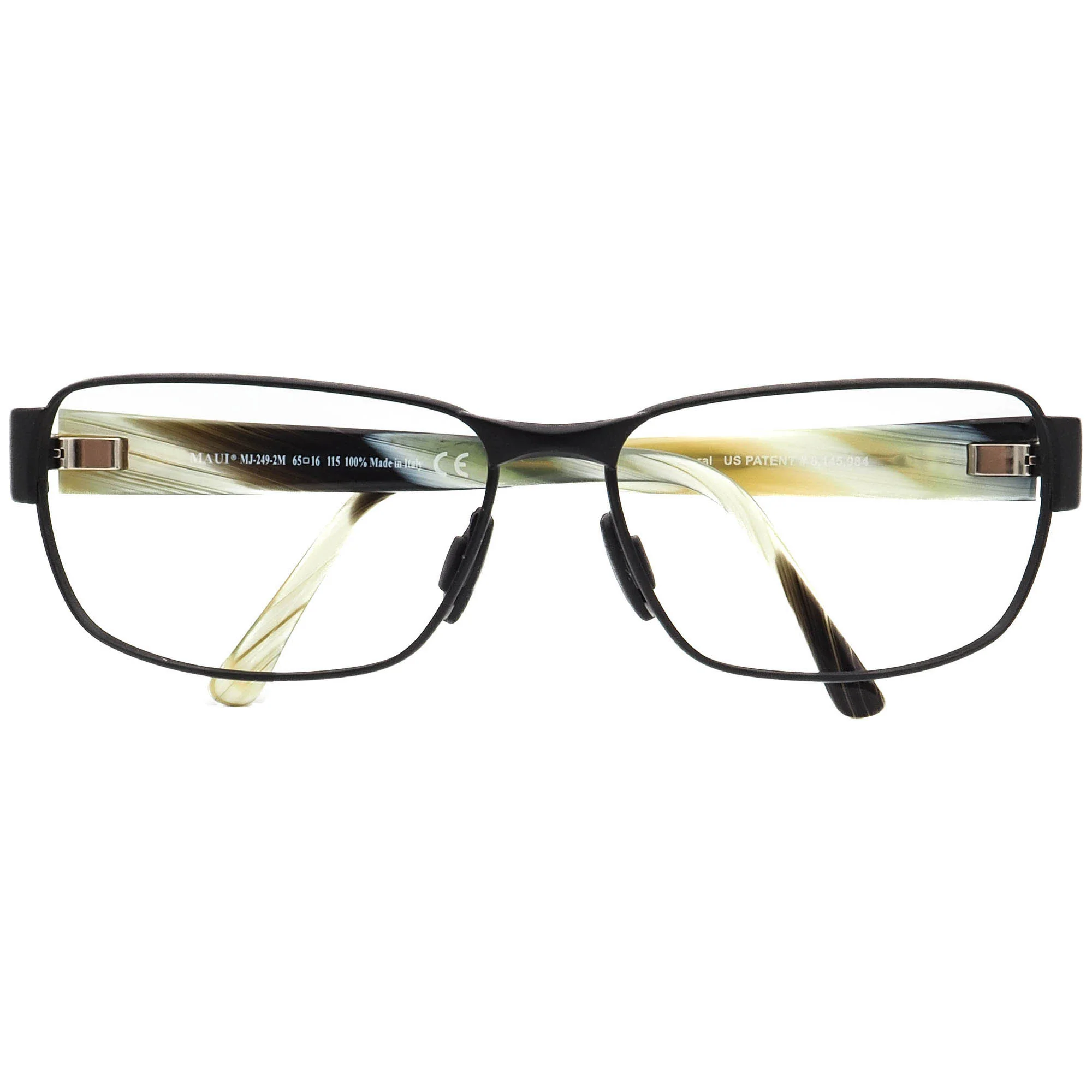 Maui Jim MJ-249-2M Black Coral  65□16 115 - Image 6