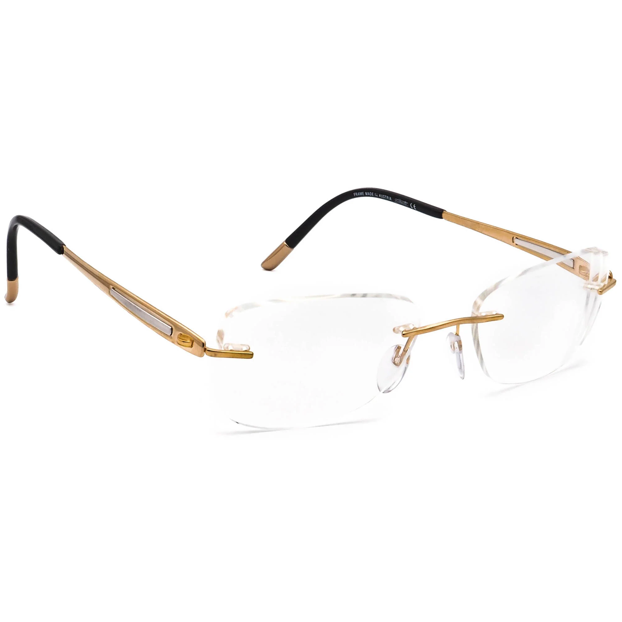 Silhouette 4443 20 6062 23k Gold Plated   49□17 135